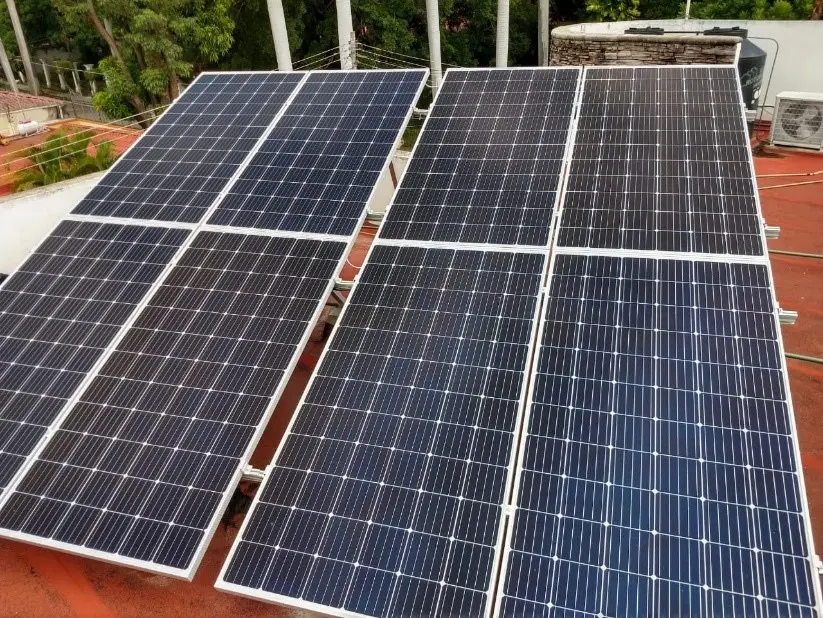 Instalacion de paneles en chiapas 2.96 kwp